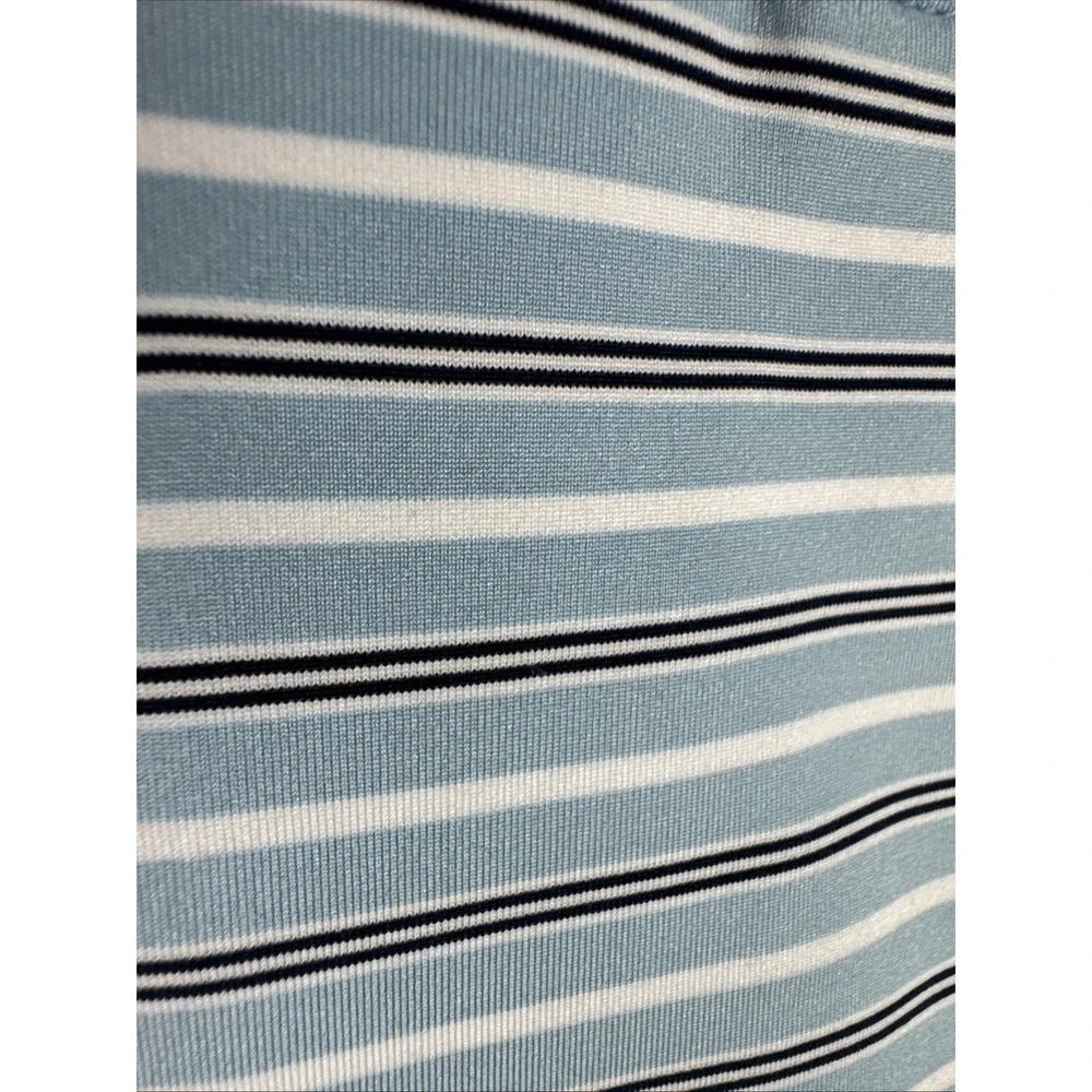 RLX Ralph Lauren Golf‎ Men's S New Polo Shirt SS Blue Striped Wicking